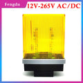 Security Protection Flashing Light Flashing For Gate Light Alarm 12V-265V AC/DC