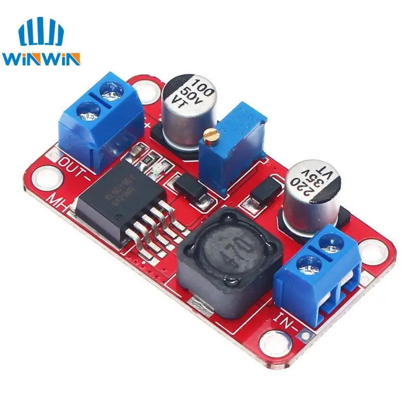 5A DC-DC Step Up Power Module Boost Volt Converter 3.3V-35V To 5V 6V 9V 12V 24V XL6019 Adjustable Output Regulator